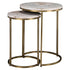 Richmond Interiors Beistelltisch Bottega Blush beige (Set of 2) Beistelltisch Richmond Interiors