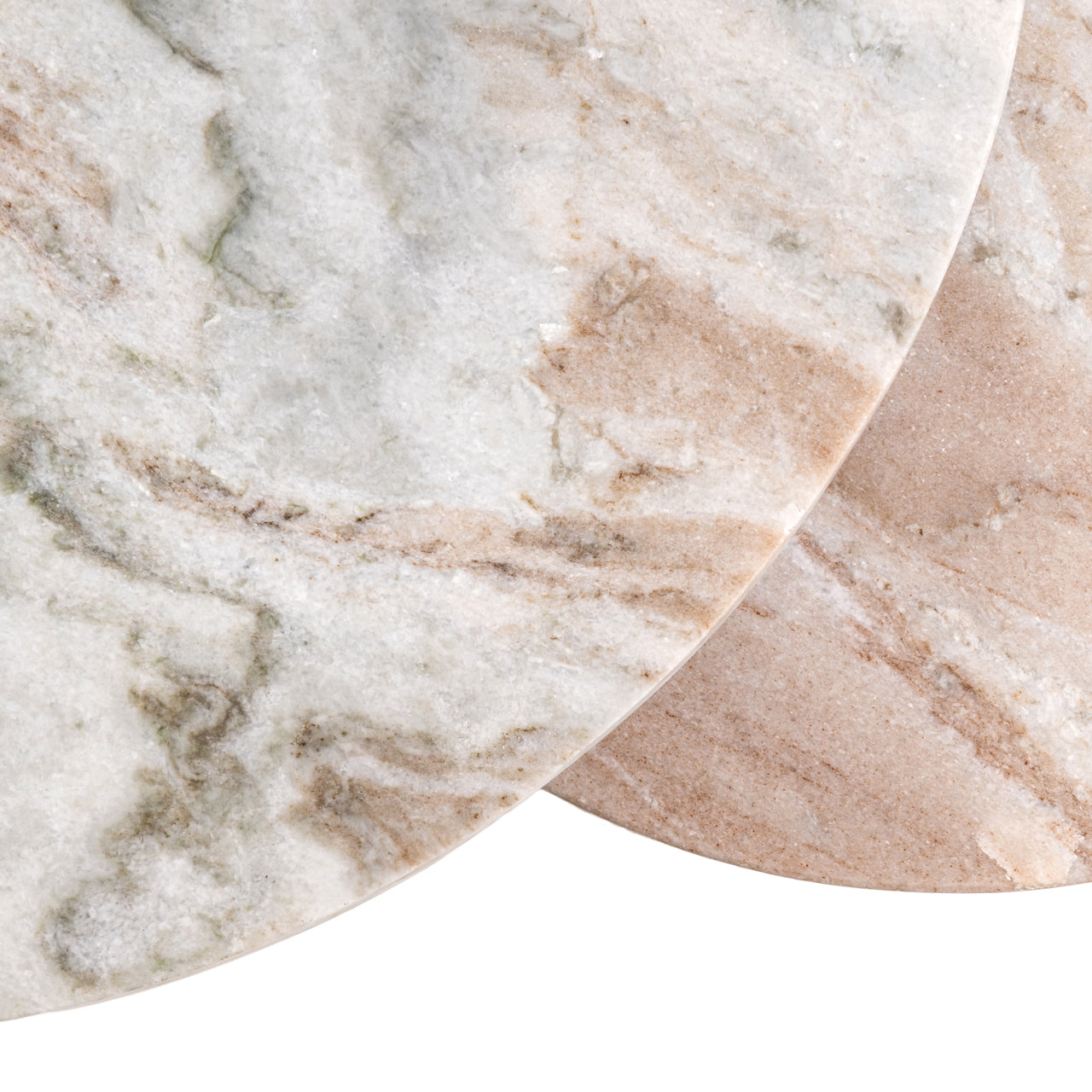 Richmond Interiors Beistelltisch Bottega Blush beige (Set of 2) Beistelltisch Richmond Interiors