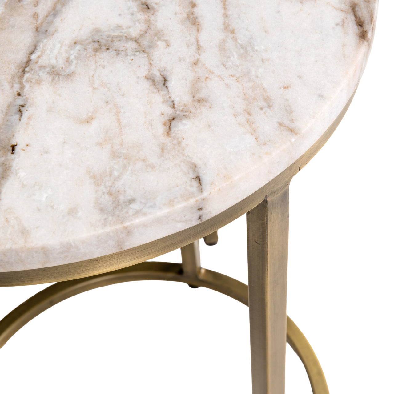 Richmond Interiors Beistelltisch Bottega Blush beige (Set of 2) Beistelltisch Richmond Interiors