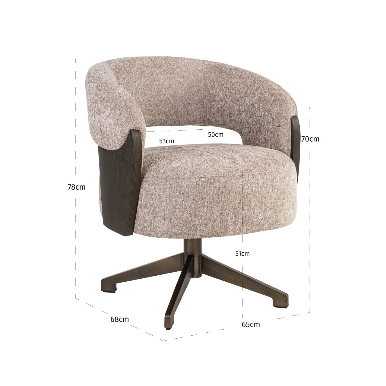 Richmond Interiors Esszimmerstuhl Pollux be easy sand oak Esszimmerstuhl Richmond Interiors