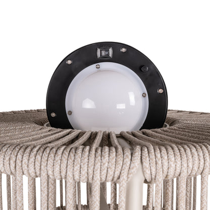Richmond Interiors Garten Stehlampe Lunar light beige Richmond Interiors