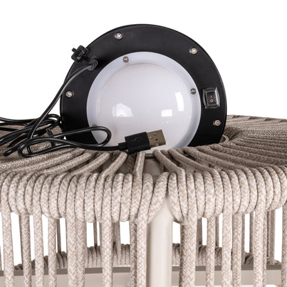 Richmond Interiors Garten Stehlampe Lunar light beige Richmond Interiors