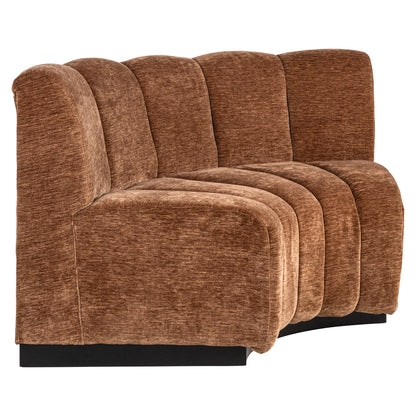 Richmond Interiors Sitzbank Hillpark customized round corner fire retardant
