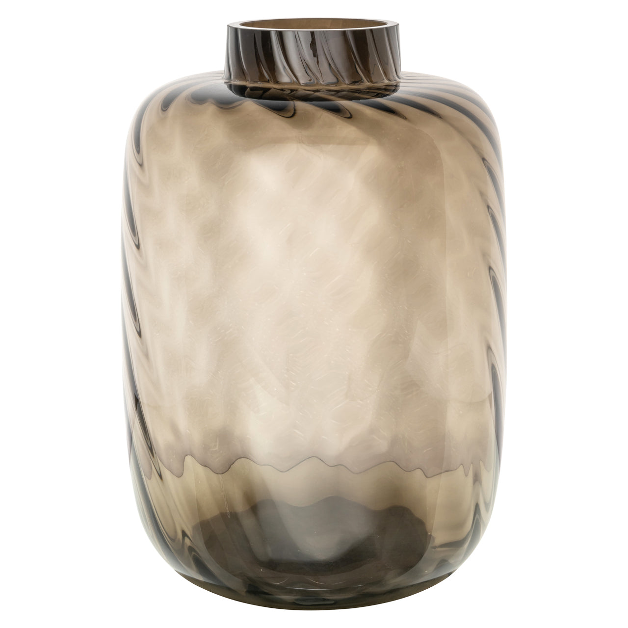 Richmond Interiors Vase Elora brown large
