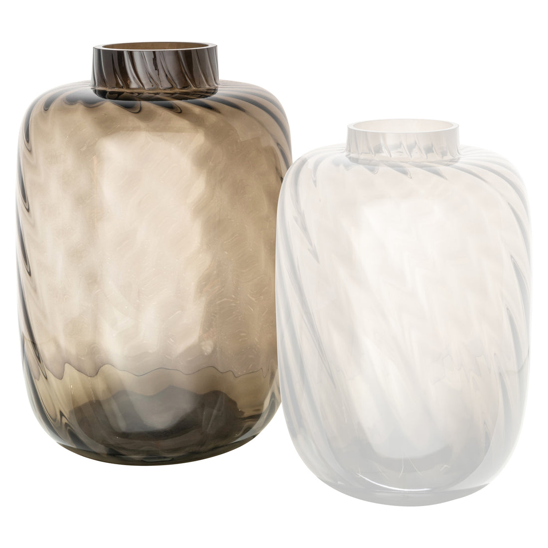 Richmond Interiors Vase Elora brown large