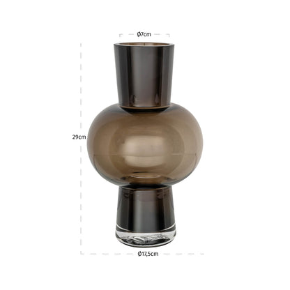 Richmond Interiors Vase Liora brown small