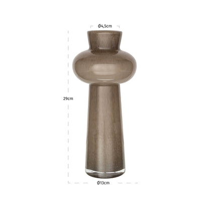 Richmond Interiors Vase Lunor taupe small