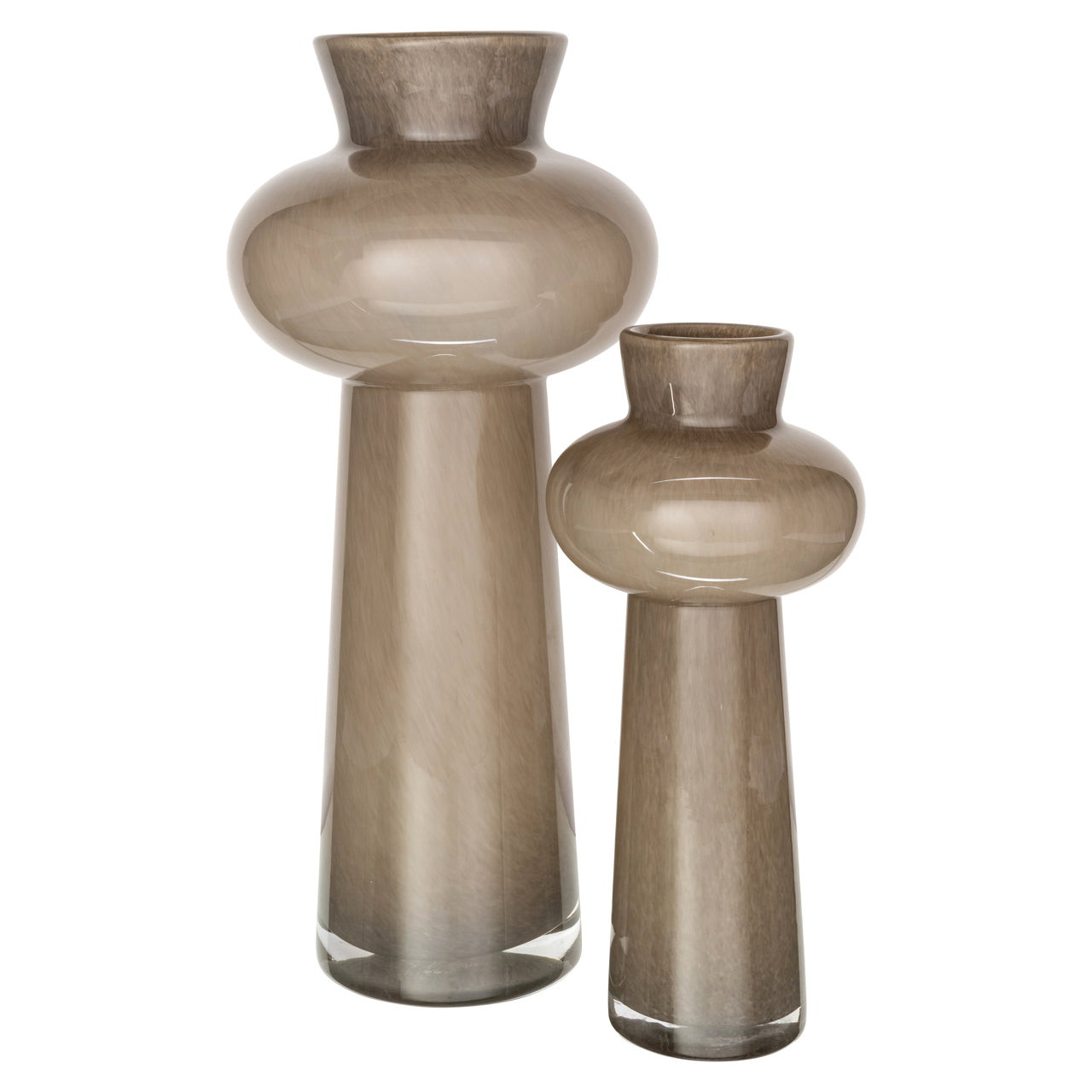 Richmond Interiors Vase Lunor taupe large