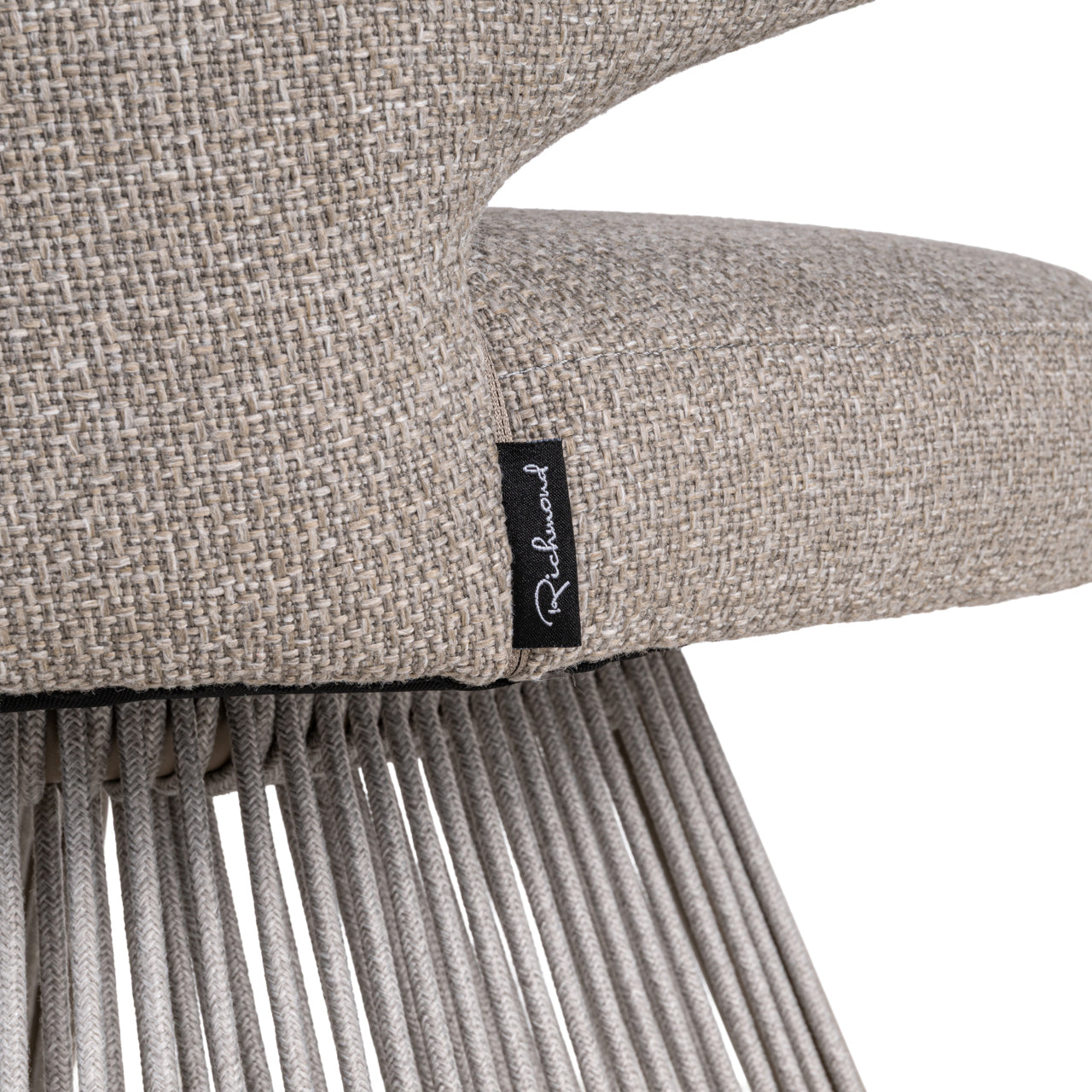 Richmond Interiors outdoor chair Nuba greige alpine