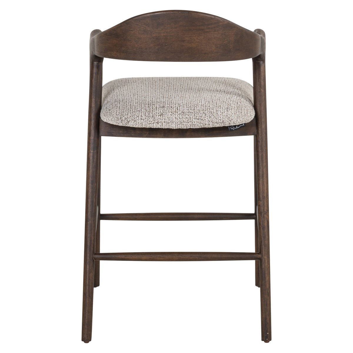 Richmond Interiors Thekenstuhl Mihara mocca fancy fire retardant Richmond Interiors