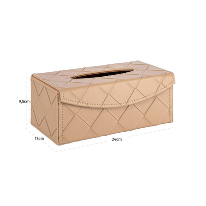 Richmond Interiors Dekoratives Objekt Molly beige tissue box Dekoratives Objekt Richmond Interiors