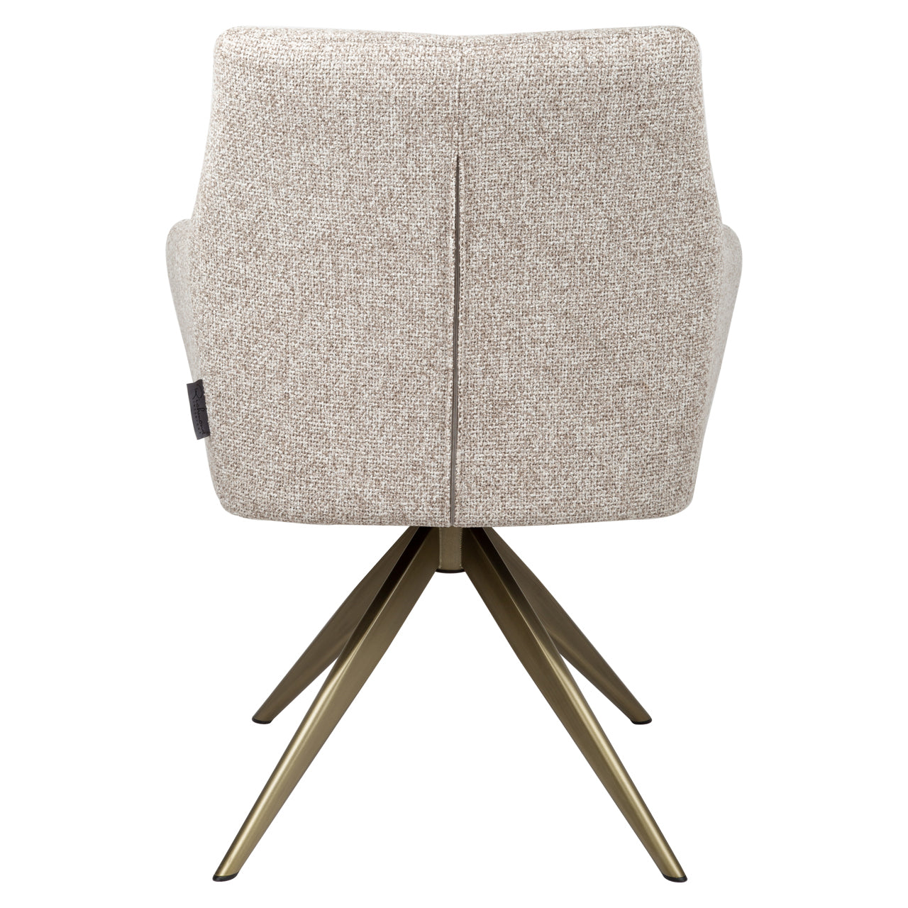 Richmond Interiors Esszimmerstuhl Lisonne cayenne brown swivel fire retardant Esszimmerstuhl Richmond Interiors