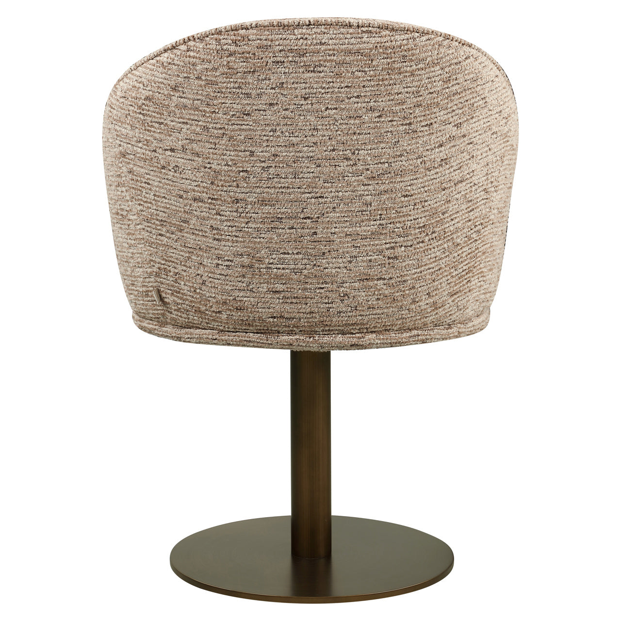 Richmond Interiors Esszimmerstuhl Beverly mocca linear swivel Esszimmerstuhl Richmond Interiors