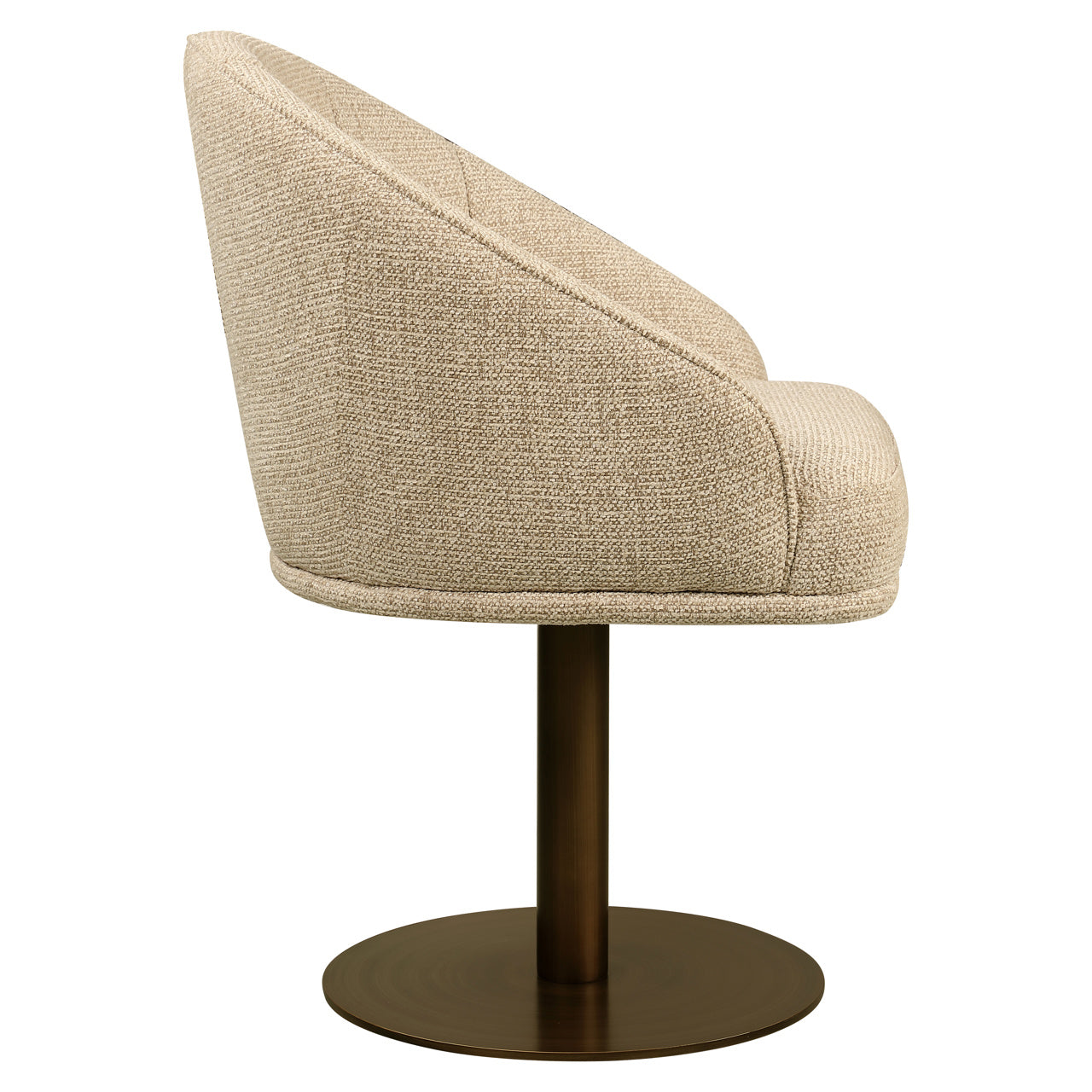 Richmond Interiors Esszimmerstuhl Beverly natural fancy swivel Esszimmerstuhl Richmond Interiors