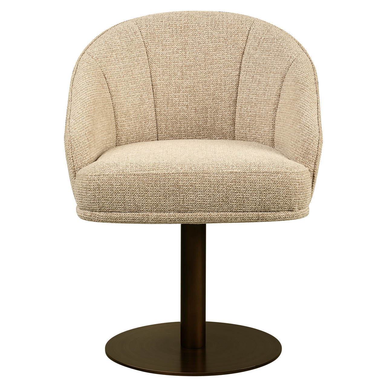 Richmond Interiors Esszimmerstuhl Beverly natural fancy swivel Esszimmerstuhl Richmond Interiors