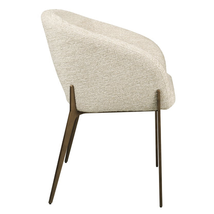 Richmond Interiors Esszimmerstuhl Kenzi natural linear fire retardant Esszimmerstuhl Richmond Interiors