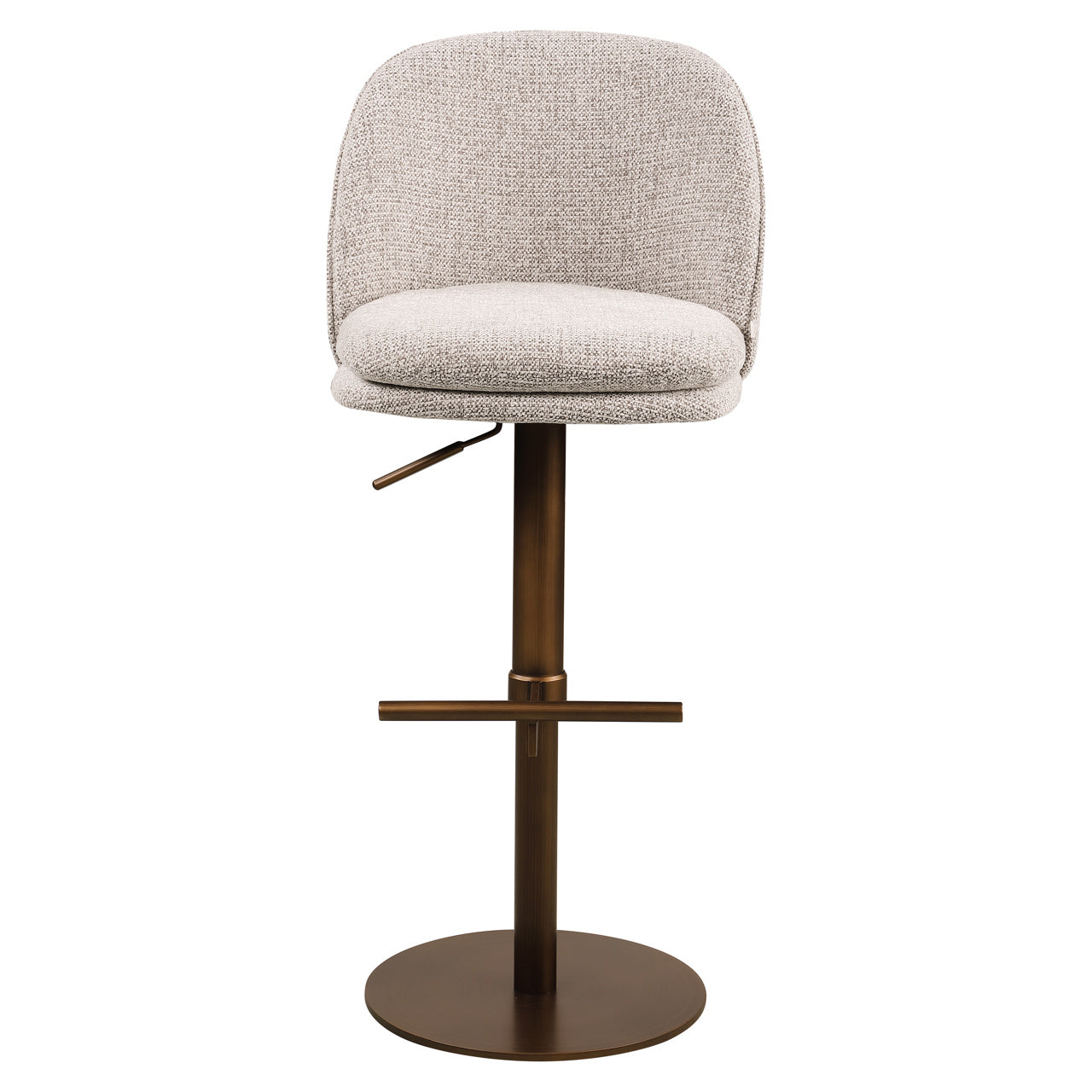 Richmond Interiors Barhocker Vesper mocca fancy swivel Barhocker Richmond Interiors