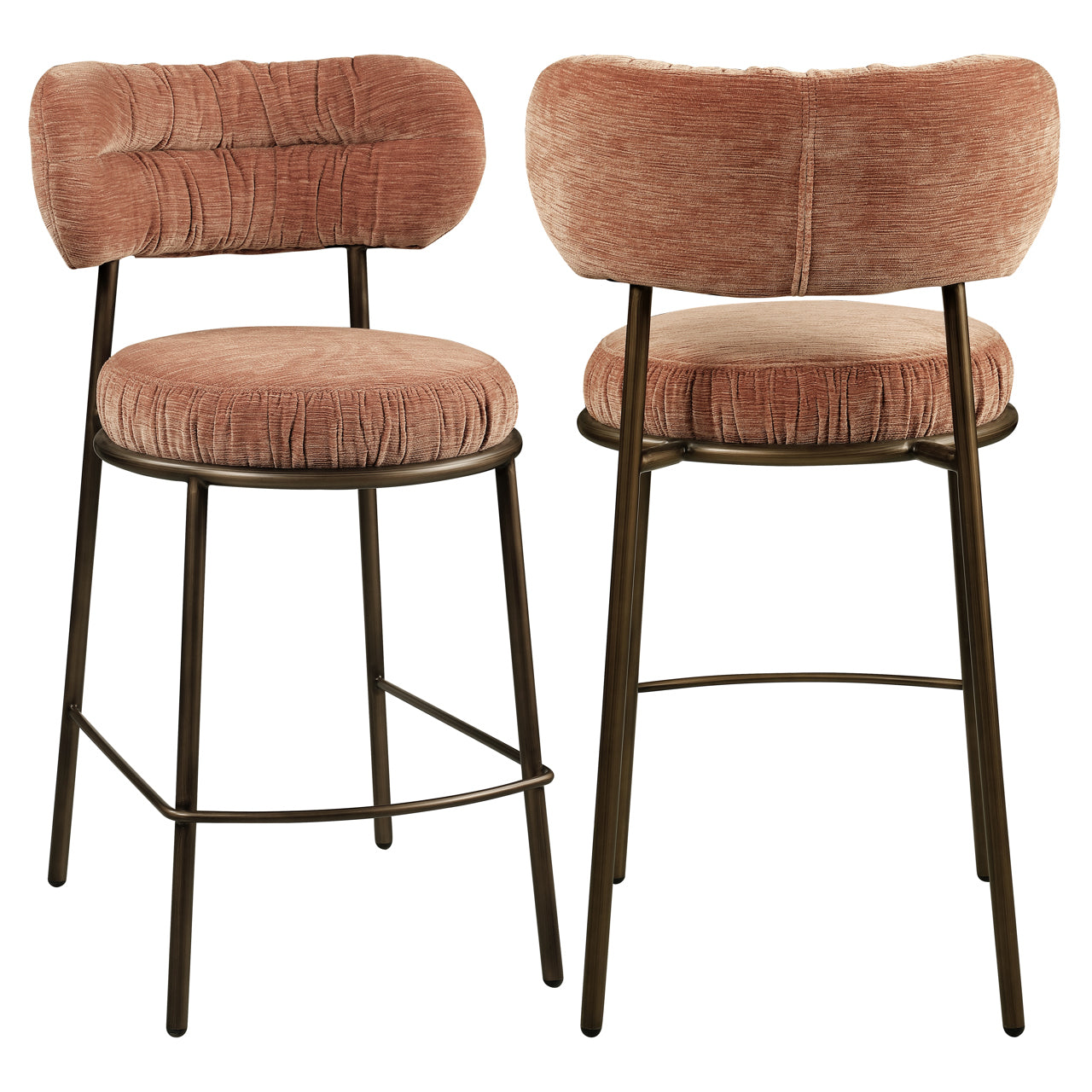 Richmond Interiors Thekenstuhl Encanto Be straight mocha mousse Thekenstuhl Richmond Interiors