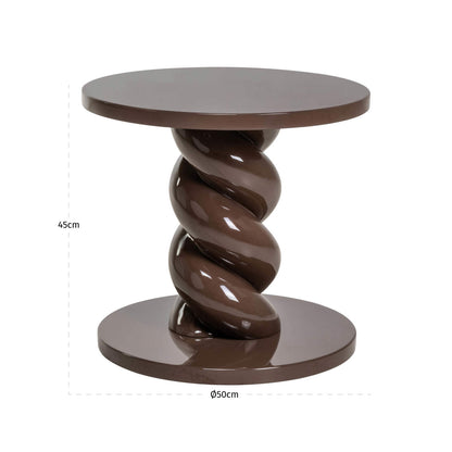 Richmond Interiors Beistelltisch Coco Chestnut Beistelltisch Richmond Interiors