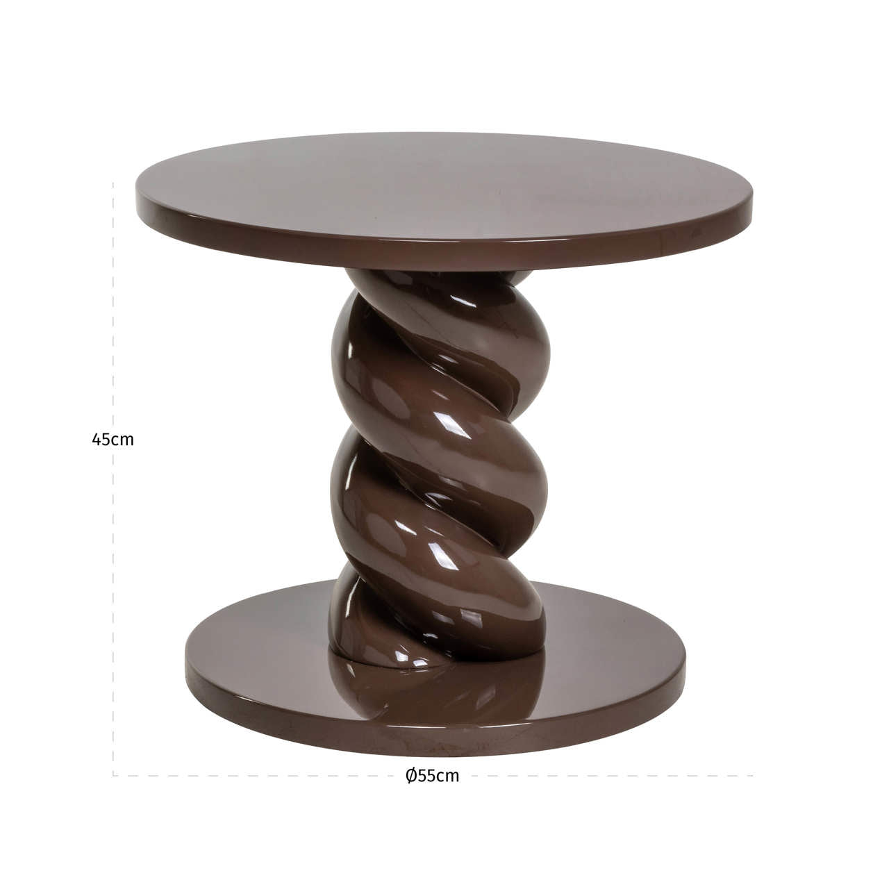 Richmond Interiors Beistelltisch Celeste Chestnut Beistelltisch Richmond Interiors