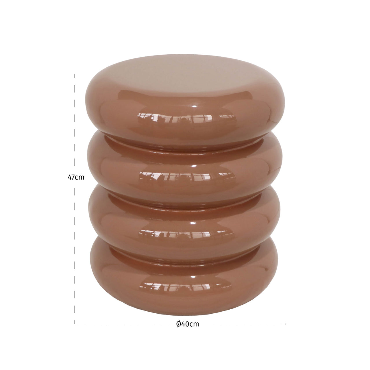 Richmond Interiors Beistelltisch Indie mocha mousse Beistelltisch Richmond Interiors
