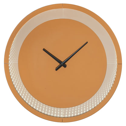 Richmond Interiors Wandlampe Julia brown - Led Clock