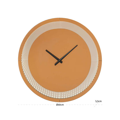 Richmond Interiors Wandlampe Julia brown - Led Clock