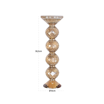 Richmond Interiors Kerzenhalter Channah Champagne large Kerzenhalter Richmond Interiors