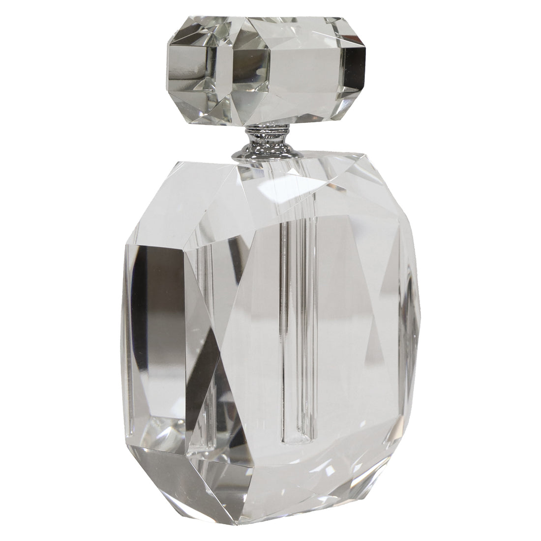 Richmond Interiors Dekoratives Objekt Khloe clear transparent perfume bottle Dekoratives Objekt Richmond Interiors