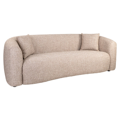 Richmond Interiors Sofa Luxandra sand tweed fire retardant Sofa Richmond Interiors
