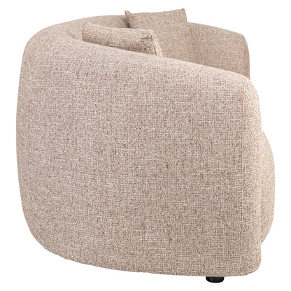 Richmond Interiors Sofa Luxandra sand tweed fire retardant Sofa Richmond Interiors