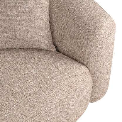 Richmond Interiors Sofa Luxandra sand tweed fire retardant Sofa Richmond Interiors