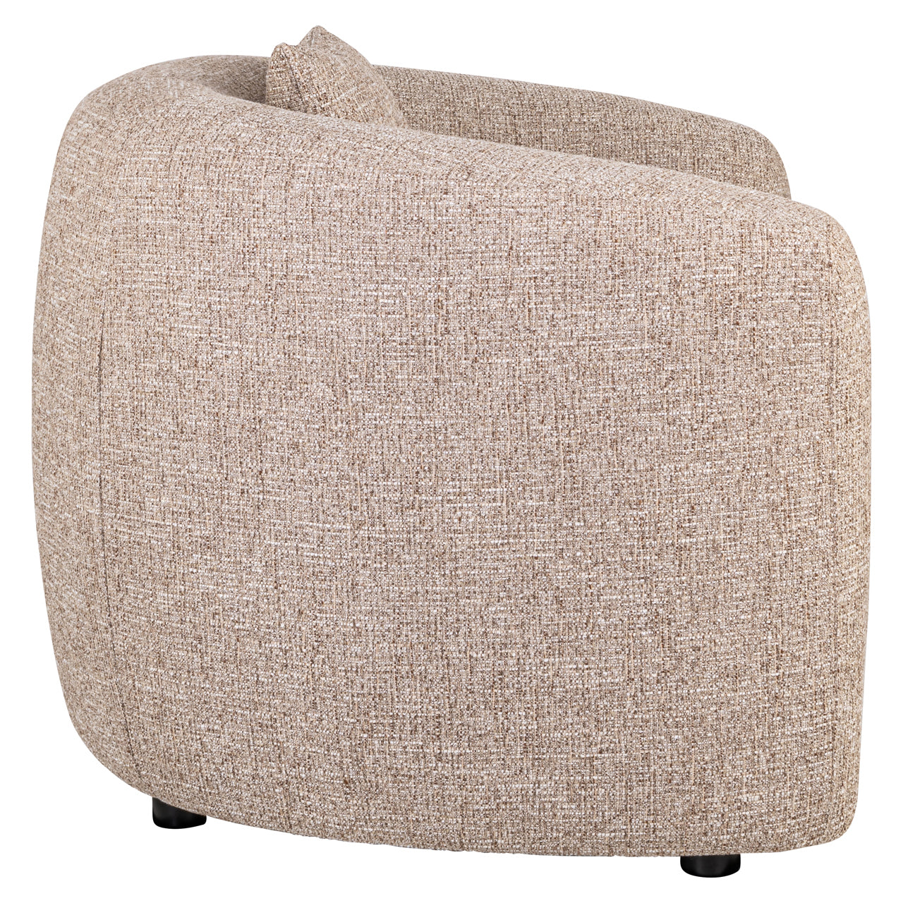 Richmond Interiors Lounge Stuhl Luxandra sand tweed fire retardant Lounge Stuhl Richmond Interiors