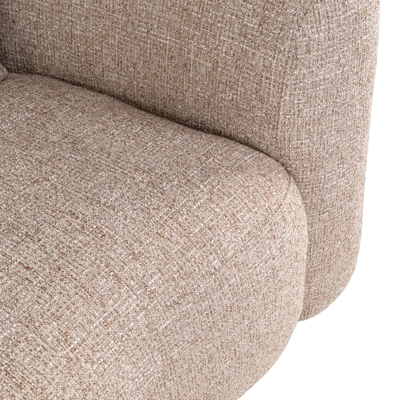 Richmond Interiors Lounge Stuhl Luxandra sand tweed fire retardant Lounge Stuhl Richmond Interiors