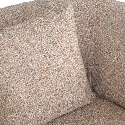 Richmond Interiors Lounge Stuhl Luxandra sand tweed fire retardant Lounge Stuhl Richmond Interiors