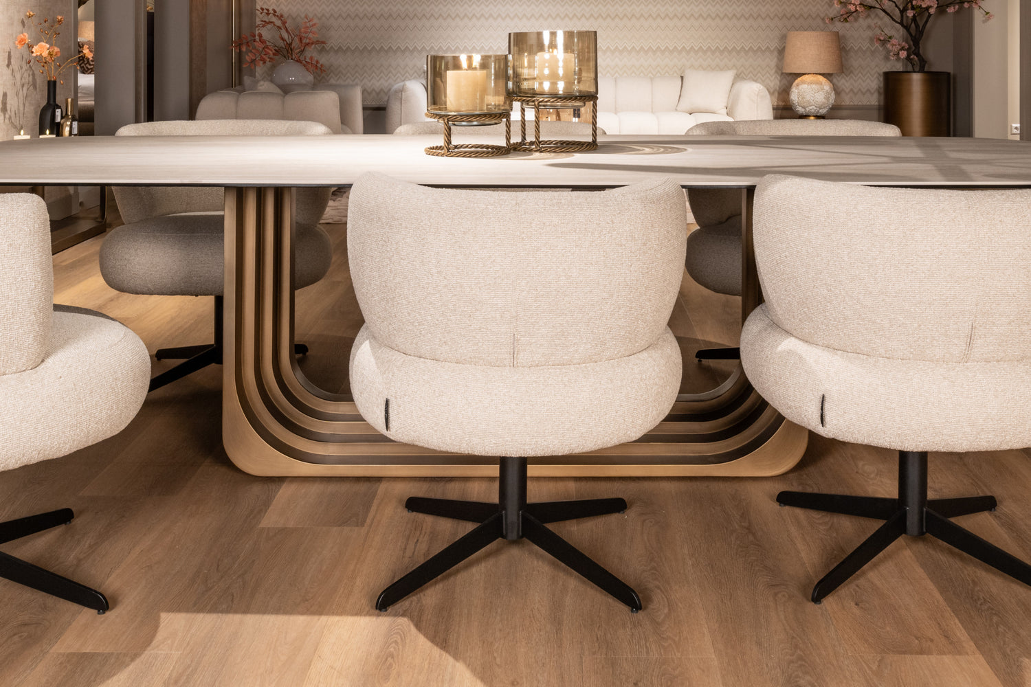 Richmond Interiors Esstisch Maxfield beige 300 Esstisch Richmond Interiors