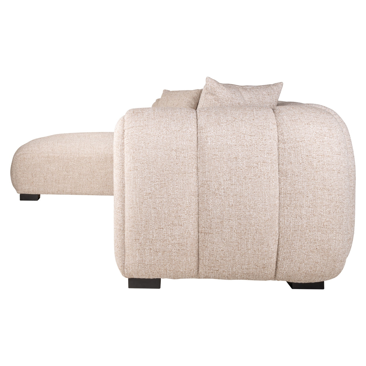 Richmond Interiors Sofa Novaro cream tweed lounge left fire retardant