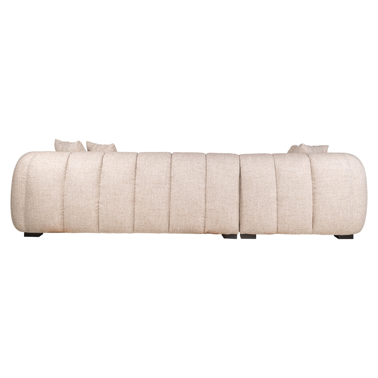 Richmond Interiors Sofa Novaro cream tweed lounge left fire retardant