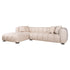 Richmond Interiors Sofa Novaro cream tweed lounge left fire retardant Sofa Richmond Interiors