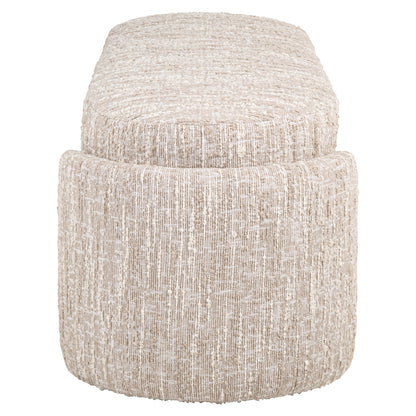 Richmond Interiors Bank Cupid beige angora with storage Bank Richmond Interiors