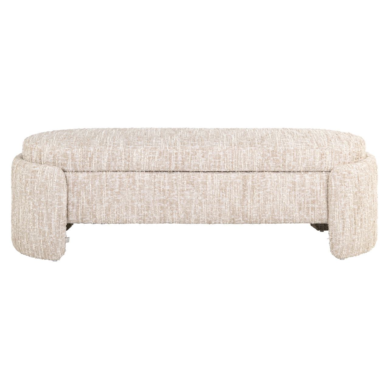 Richmond Interiors Bank Cupid beige angora with storage