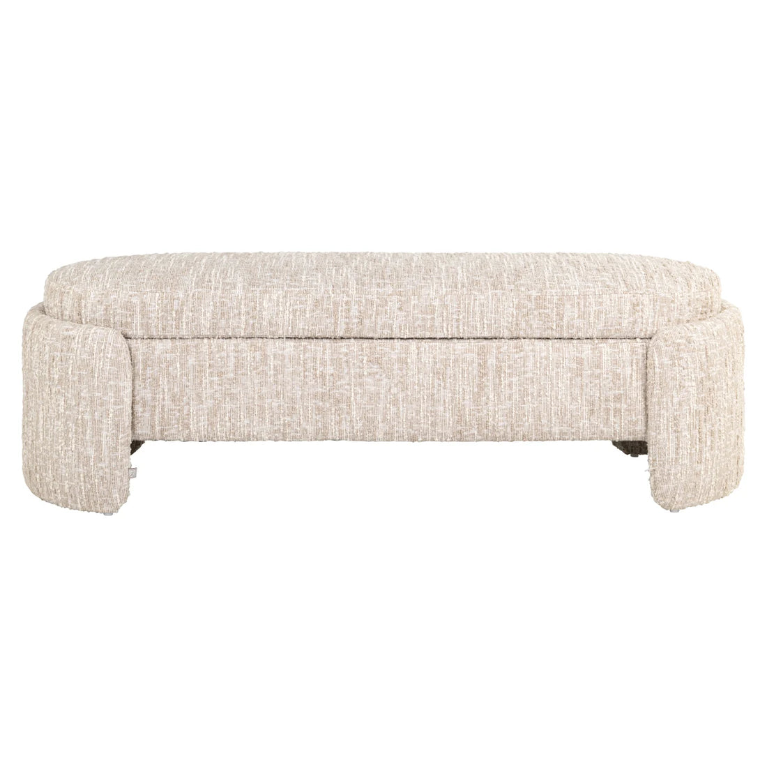 Richmond Interiors Bank Cupid beige angora with storage Bank Richmond Interiors