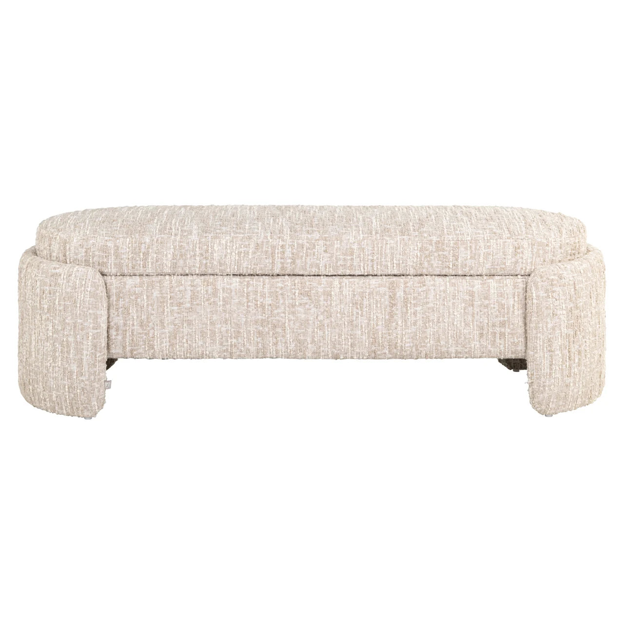 Richmond Interiors Bank Cupid beige angora with storage Bank Richmond Interiors