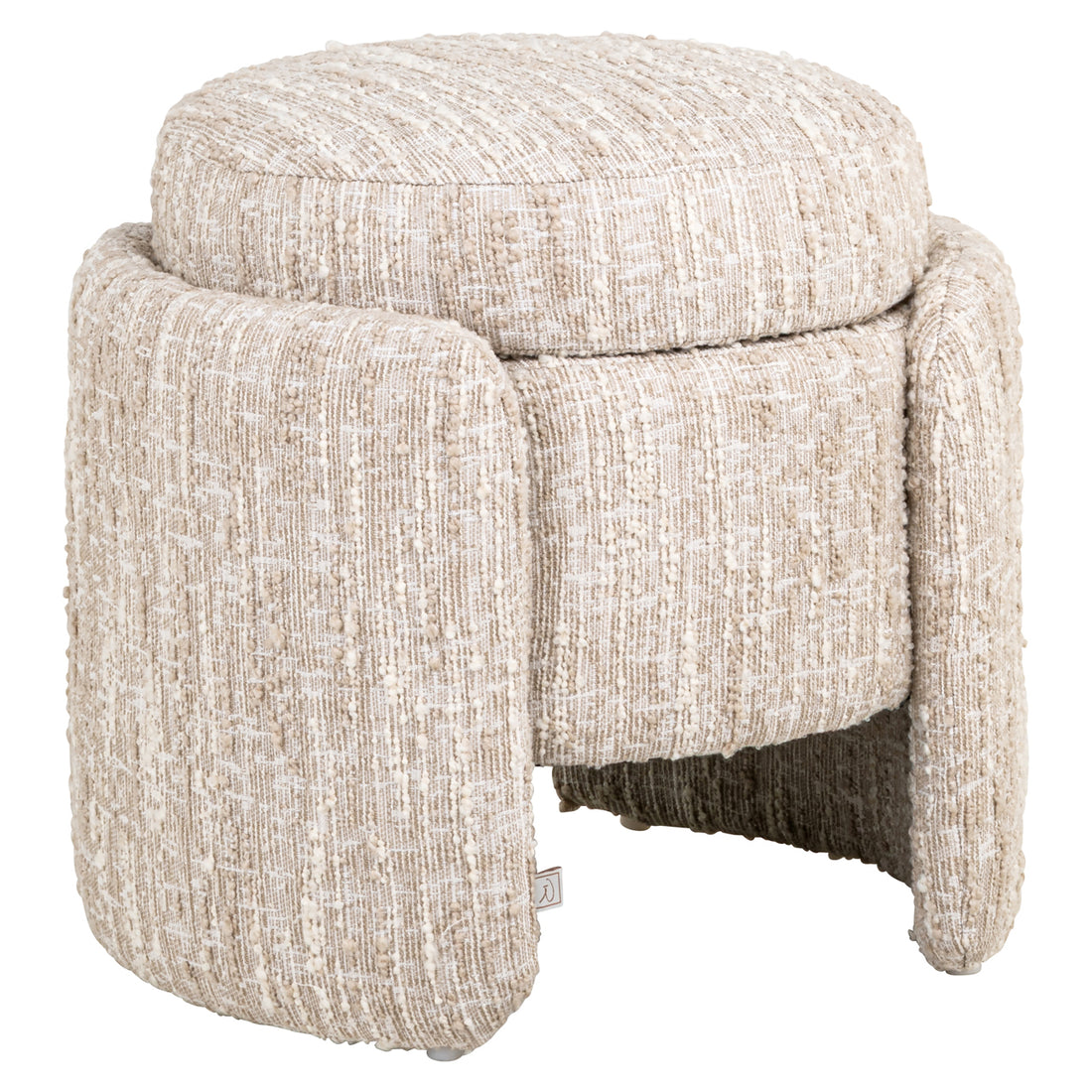 Richmond Interiors Hocker & Fußbank Cupid beige angora with storage Hocker & Fußbank Richmond Interiors
