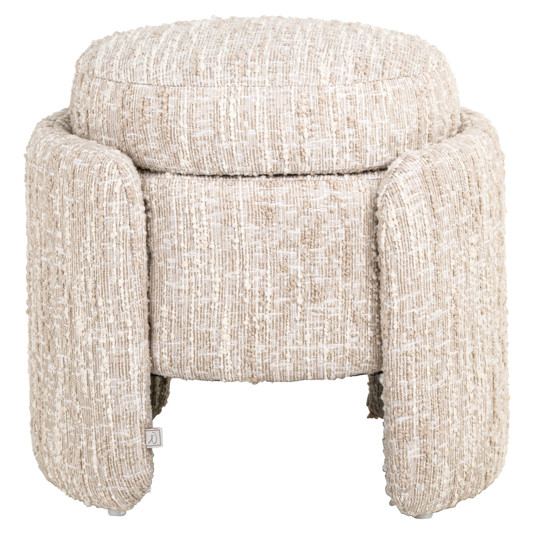 Richmond Interiors Hocker &amp; Fußbank Cupid beige angora with storage Hocker &amp; Fußbank Richmond Interiors