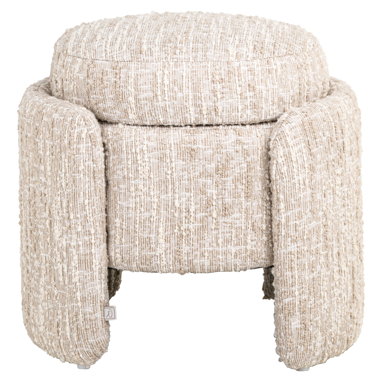 Richmond Interiors Hocker &amp; Fußbank Cupid beige angora with storage Hocker &amp; Fußbank Richmond Interiors