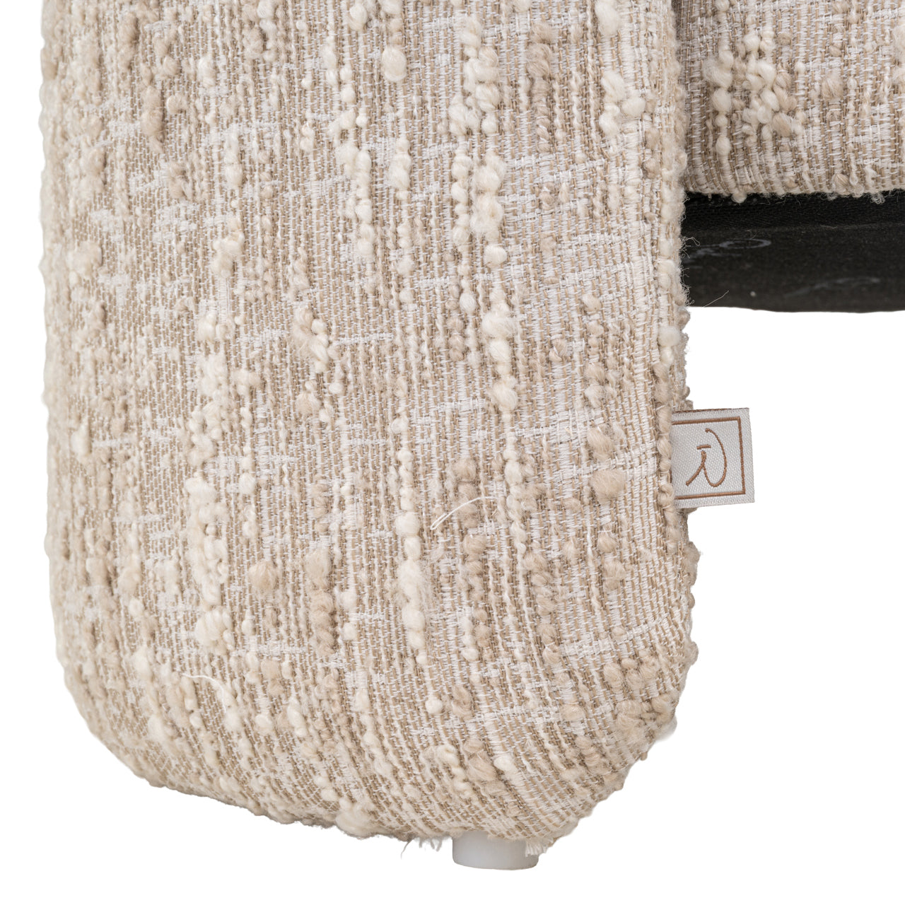 Richmond Interiors Hocker &amp; Fußbank Cupid beige angora with storage Hocker &amp; Fußbank Richmond Interiors