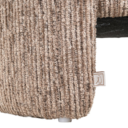 Richmond Interiors Hocker &amp; Fußbank Cupid mocca linear with storage Hocker &amp; Fußbank Richmond Interiors