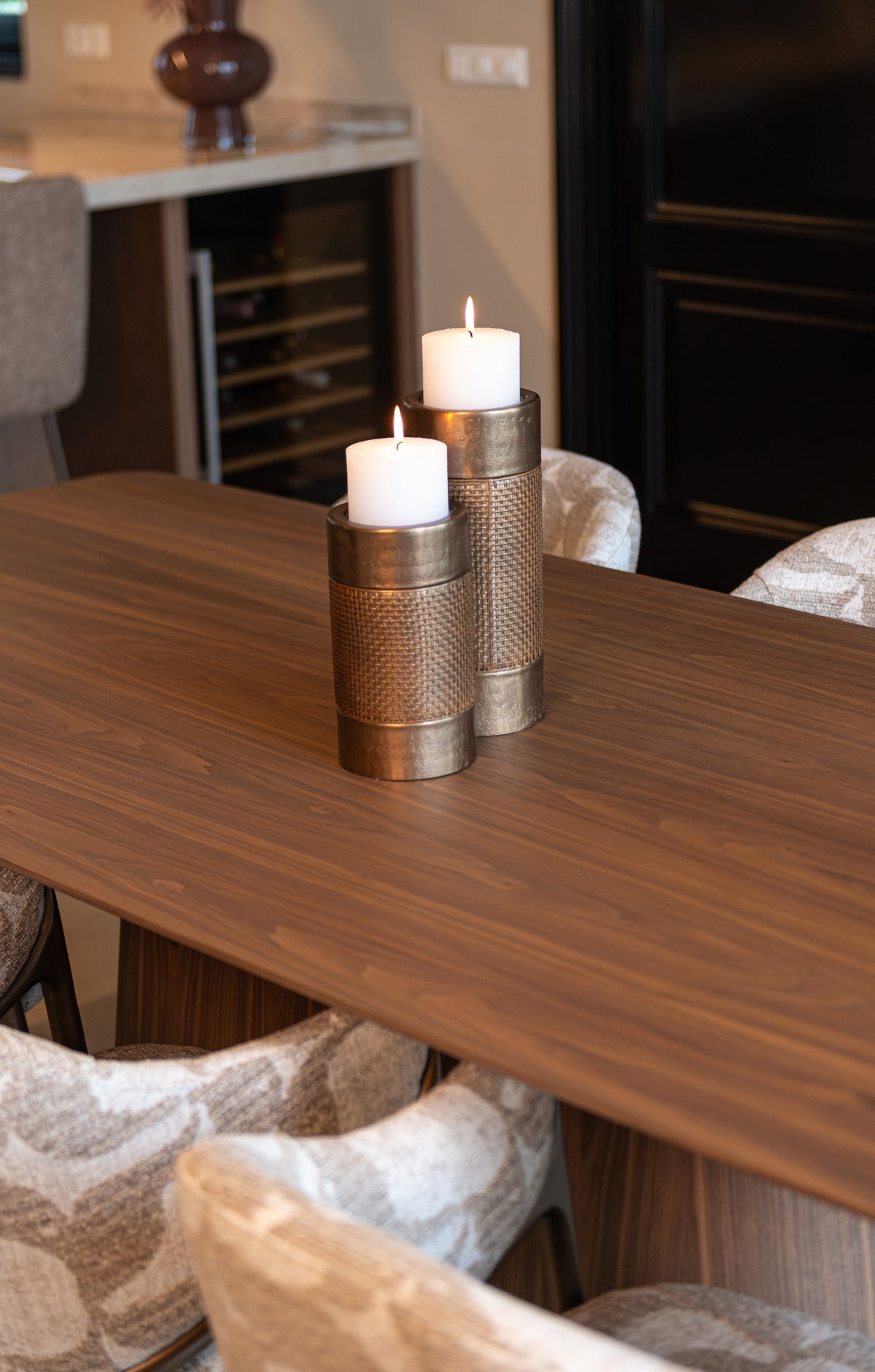 Richmond Interiors Kerzenhalter Aya brushed gold small