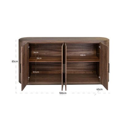 Richmond Interiors Sideboard Windsor walnut Richmond Interiors